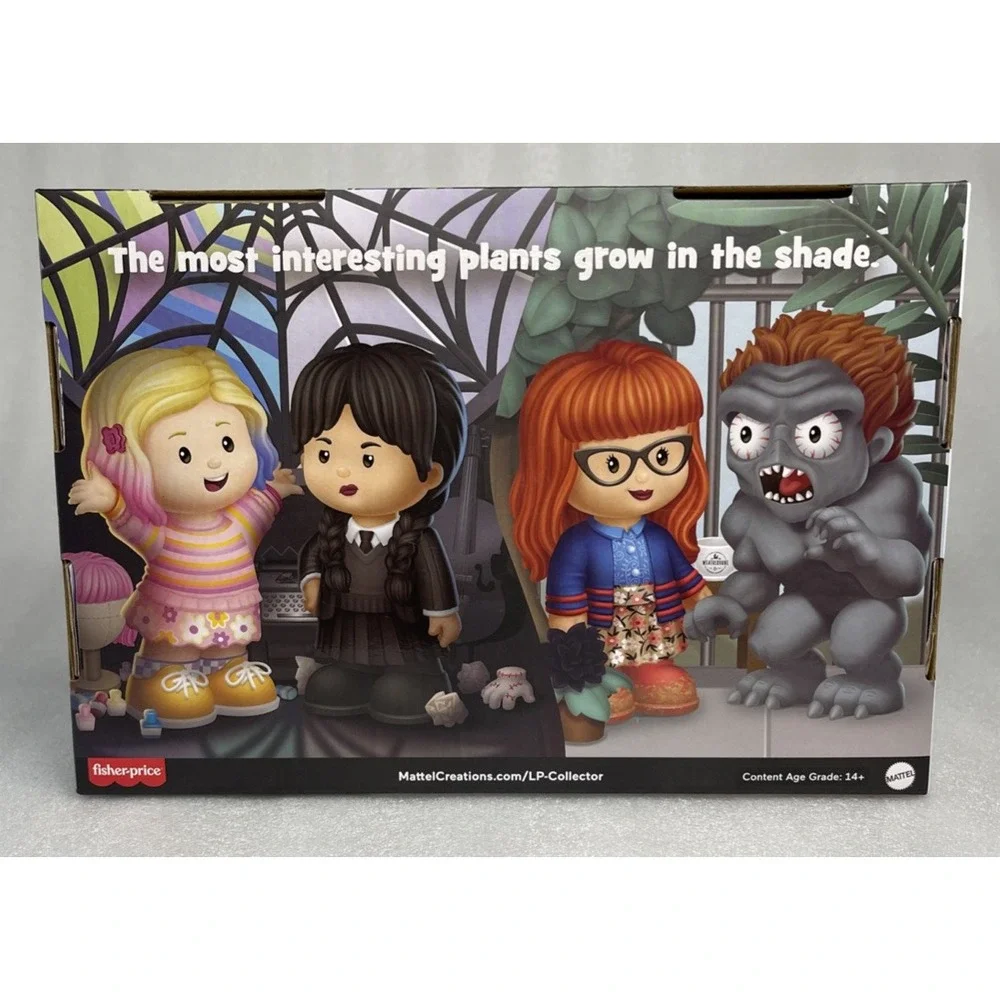 Fisher Price - Little People Collector Wednesday Special Edition Set - 4 Figures